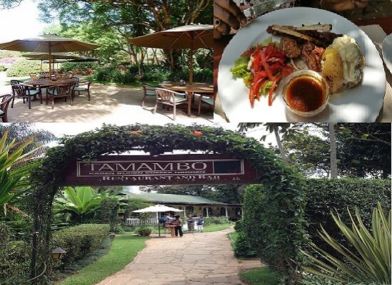 Tamambo Nairobi-top 10 hottest restaurants-best restaurants-Nairobi, Kenya