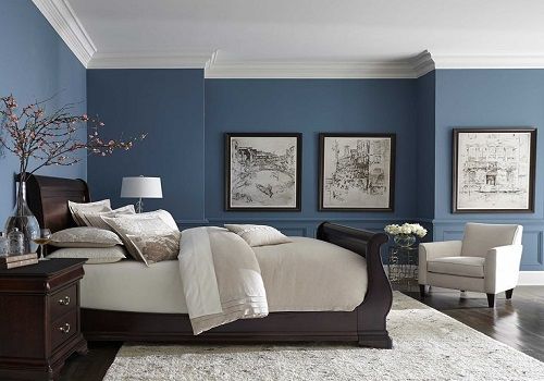 wall color-decor ideas-bedroom decor