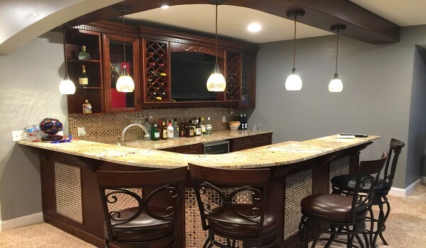 Kitchen renovation-maple cabinets-Famio services