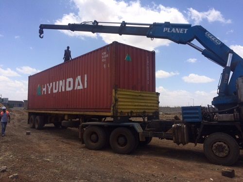 Cranes and forklift for hire in Kenya