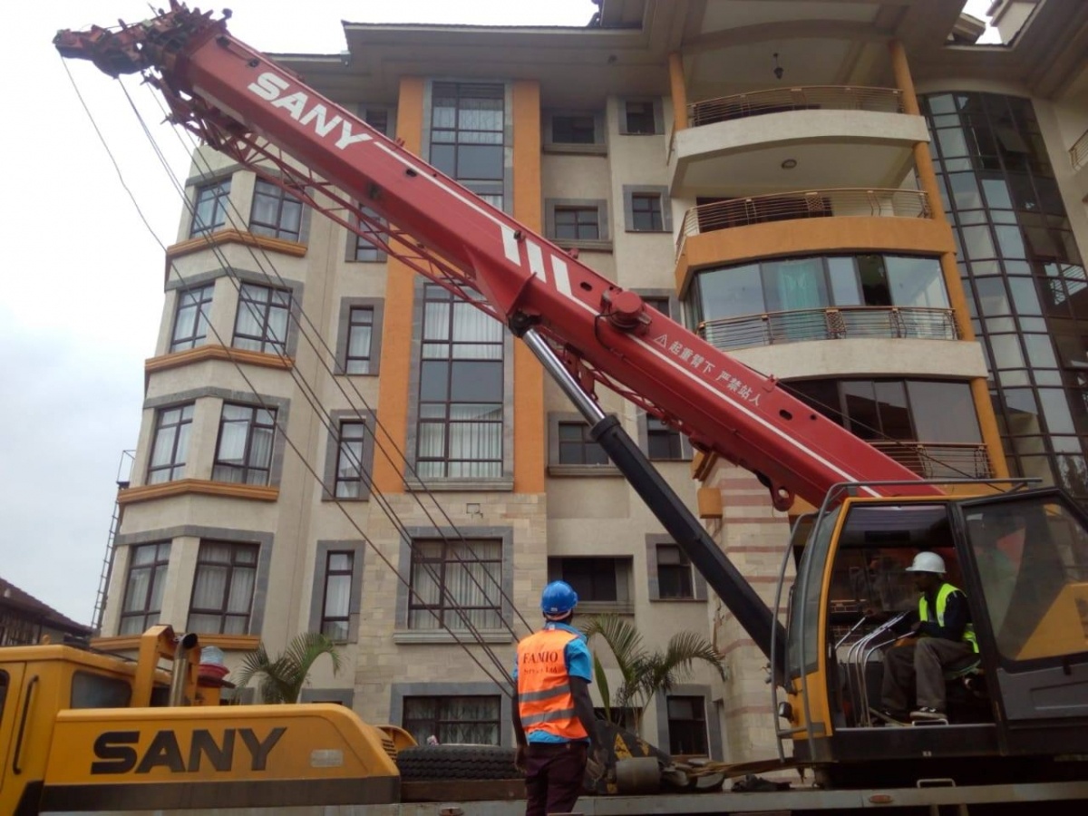 Cranes For Hire In Nairobi Kenya Famio Services Ltd