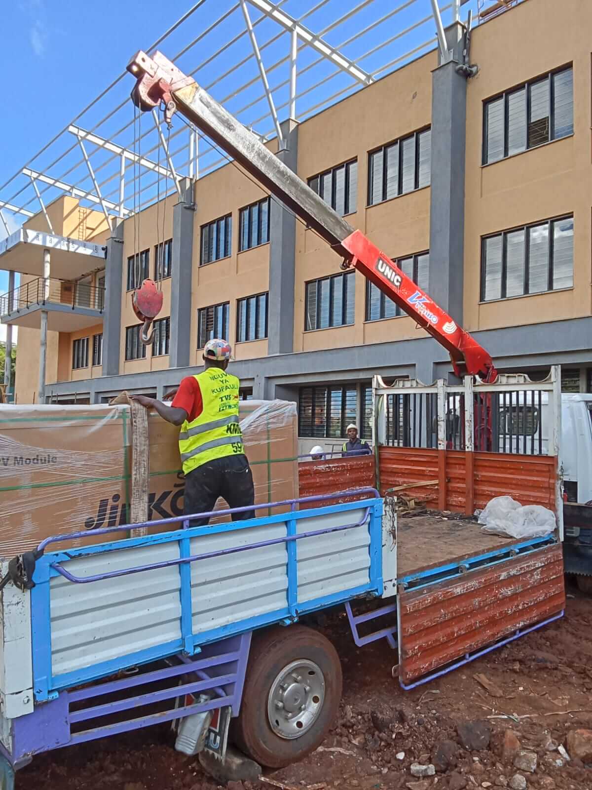 Famio Truck Mounted Crane Hire in Kenya